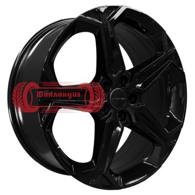 Khomen Wheels KHW1909 (BMW X3/X4) Black 7.5x19/5x112 D66.6 ET32  