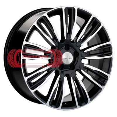 Khomen Wheels KHW2004 (GAC GS8) Black-FP 8.5x20/5x120 D59.5 ET45  