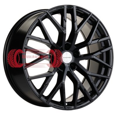 Khomen Wheels KHW2005 (3 Series) Black 8.5x20/5x120 D72.6 ET33  