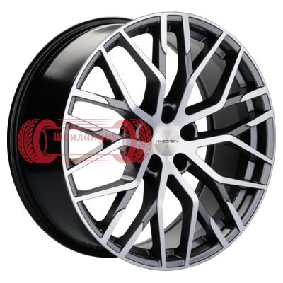 Khomen Wheels KHW2005 (Q8) Gray-FP 8.5x20/5x112 D66.5 ET20  