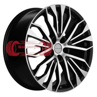 Khomen Wheels KHW2009 (Exeed VX) Black-FP 8.5x20/5x108 D65.1 ET36  
