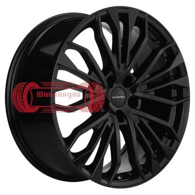 Khomen Wheels KHW2009 (Li 7/9) Black 8.5x20/5x120 D62.5 ET45.5  