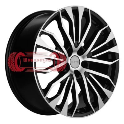 Khomen Wheels KHW2009 (Voyah Dream) Black-FP 8.5x20/5x120 D66.1 ET41.5  