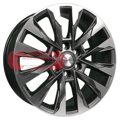 Khomen Wheels KHW2010 (LC 300) Gray-FP 8x20/6x139.7 D95.1 ET60  