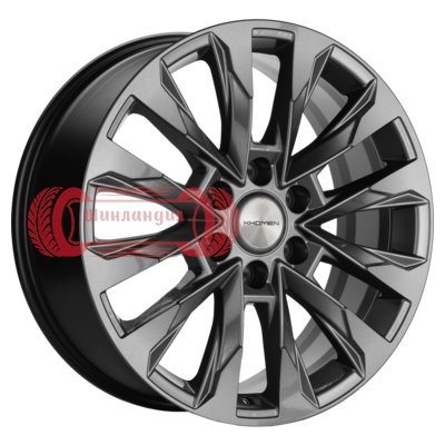 Khomen Wheels KHW2010 (LC Prado) Gray 8x20/6x139.7 D106.1 ET25  