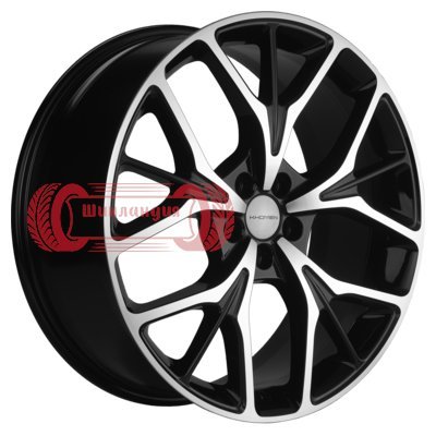 Khomen Wheels KHW2012 (Exeed VX/TXL) Black-FP 8x20/5x108 D65.1 ET36  