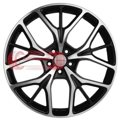 Khomen Wheels KHW2012 (OMODA C5) Black-FP 8x20/5x108 D60.1 ET33  