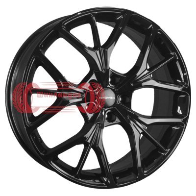 Khomen Wheels KHW2012 (Voyah Dream) Black 8x20/5x120 D66.1 ET41.5  