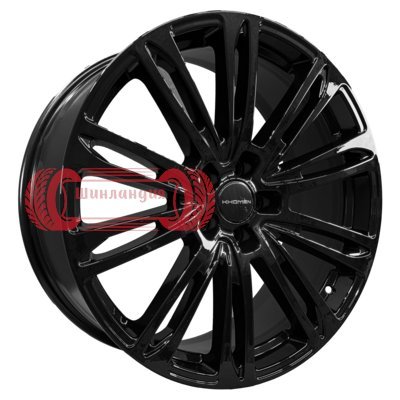 Khomen Wheels KHW2017 (Tugella New) Black 8x20/5x108 D63.4 ET46  
