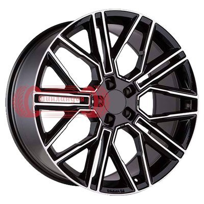 Khomen Wheels KHW2101 (RRover) Black-FP 9.5x21/5x120 D72.6 ET49  
