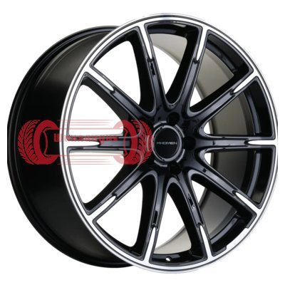 Khomen Wheels KHW2102 (GLS class) Black-FP 9.5x21/5x112 D66.6 ET30  