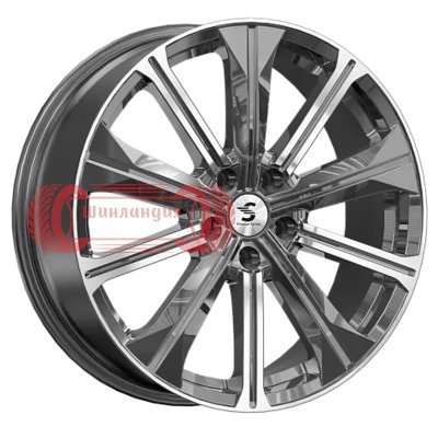 Premium Series КР013 (Tiggo 8 Pro) Diamond Gloss Graphite 7x19/5x108 D60.1 ET45  