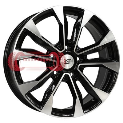 RST R2107FF (Toyota Land Cruiser 200 Series Facelift [2015 .. 2023]) Black-FP 8.5x21/5x150 D110.1 ET54  
