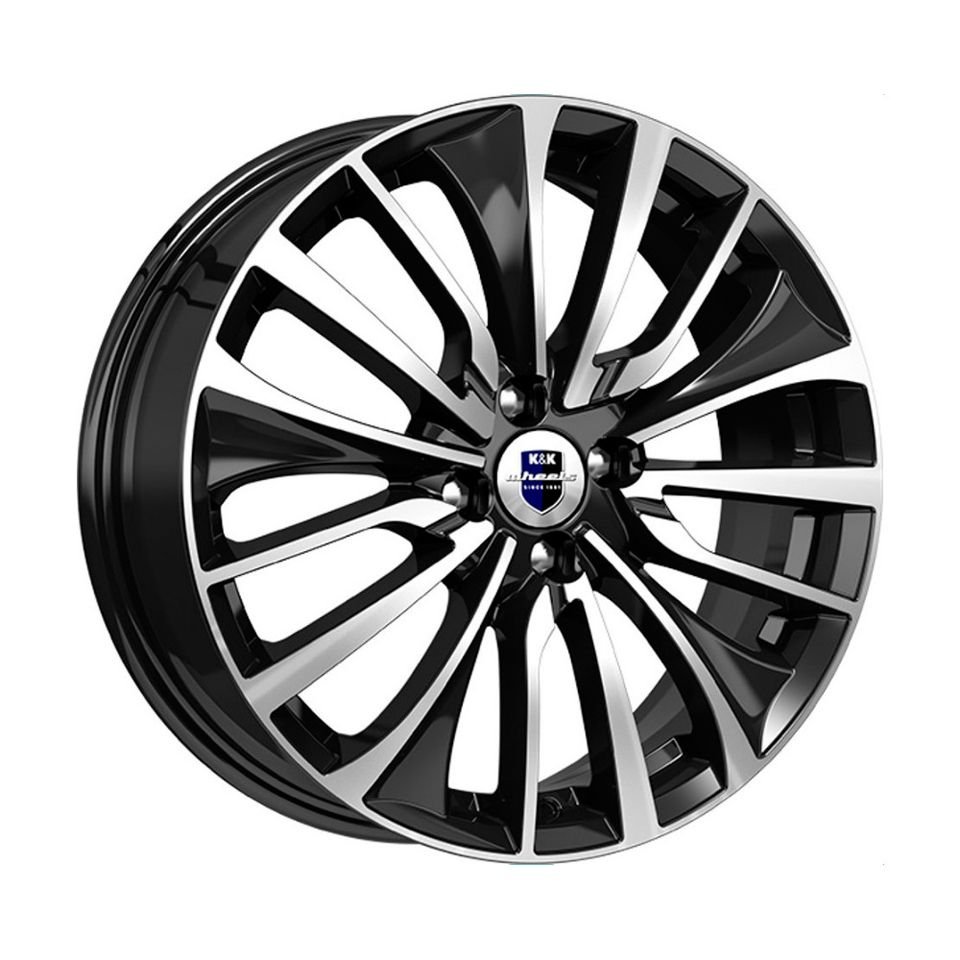 КиК Flanker алмаз черный 6.5x17/5x114.3 D64.1 ET40  