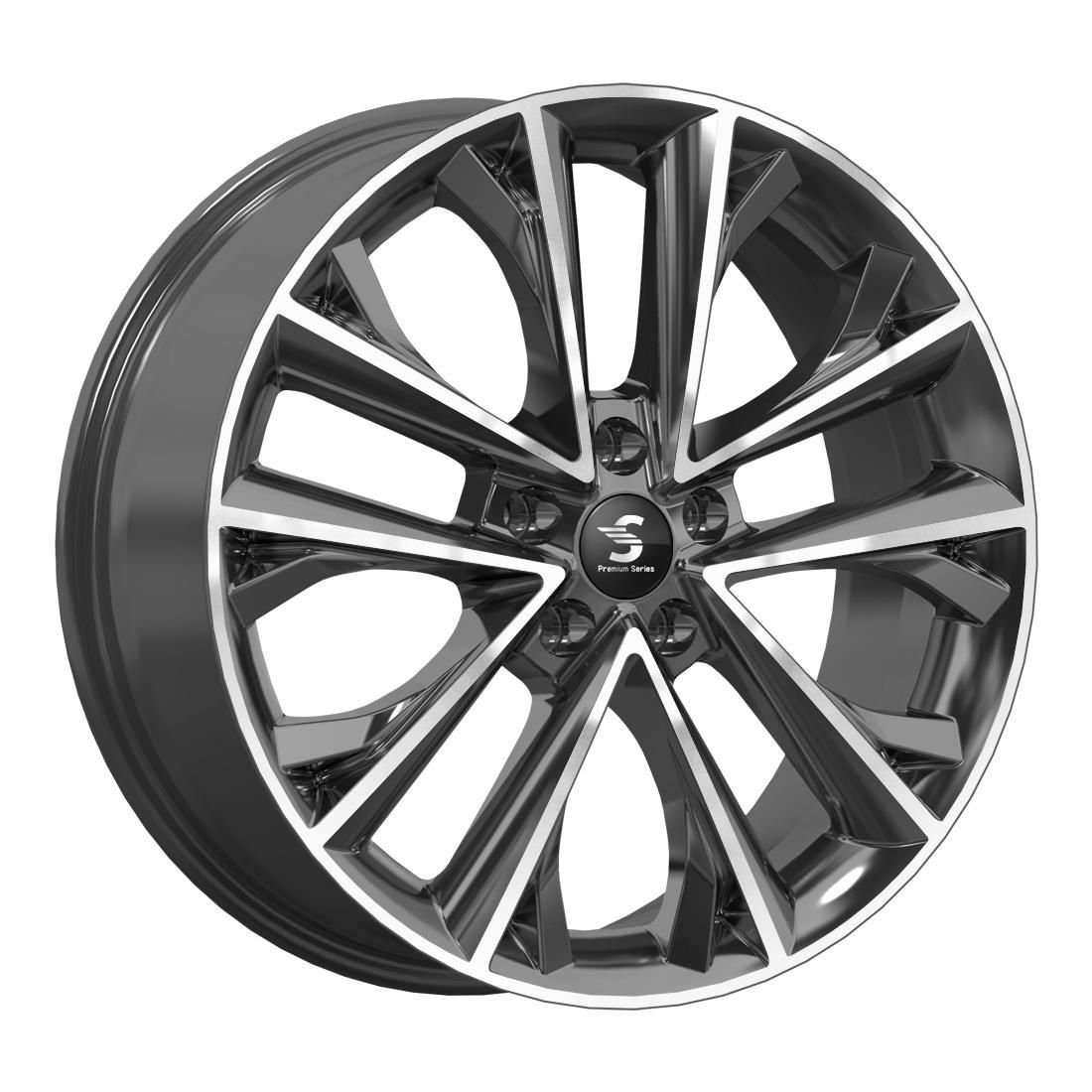 СКАД KP012 DIAMOND GLOSS GRAPHITE 7x18/5x114.3 D54.1 ET53  