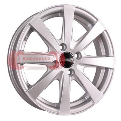 Tech Line 634 Silver 6x16/4x100 D67.1 ET37  