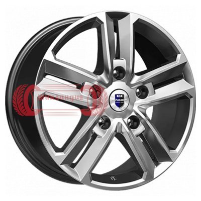 K&K Backfire (КС763M) Дарк платинум 8x18/5x114.3 D67.1 ET50  