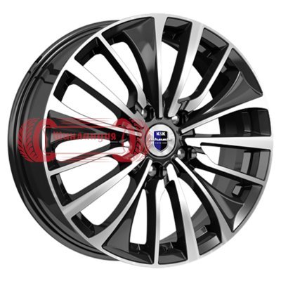K&K Flanker (КС1097) Алмаз черный 6.5x17/5x114.3 D66.1 ET45  
