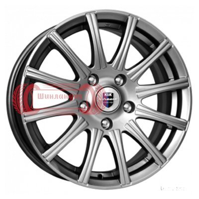 K&K Сиеста (КС477) Дарк платинум 5x13/4x98 D58.5 ET29  