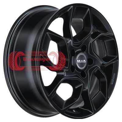 MAK Express Gloss Black 7x17/5x120 D65.1 ET60  
