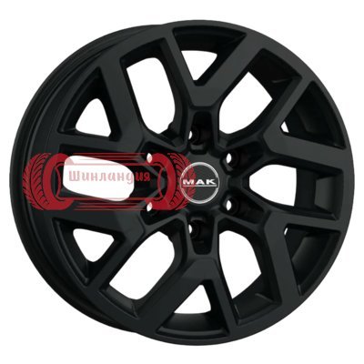 MAK Gravel Matt Black 8x18/6x139.7 D92.3 ET53  