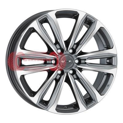 MAK Safari 6 Gunmetal Mirror Face 7.5x17/6x139.7 D93.1 ET50  