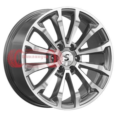Premium Series КР006 (Patrol) Diamond Gloss Graphite 8.5x20/6x139.7 D77.9 ET30  