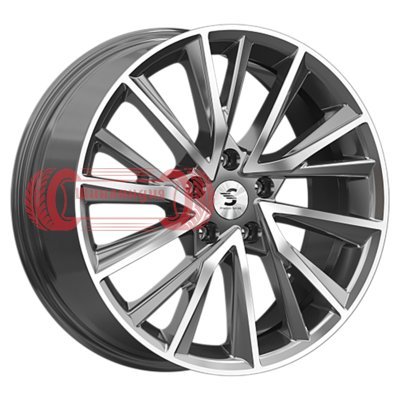 Premium Series КР010 (X-Trail T33) Diamond Gloss Graphite 7.5x18/5x114.3 D66.1 ET40  