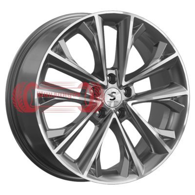 Premium Series КР012 (FAW Bestune T55) Diamond Gloss Graphite 7x18/5x114.3 D67.1 ET33  