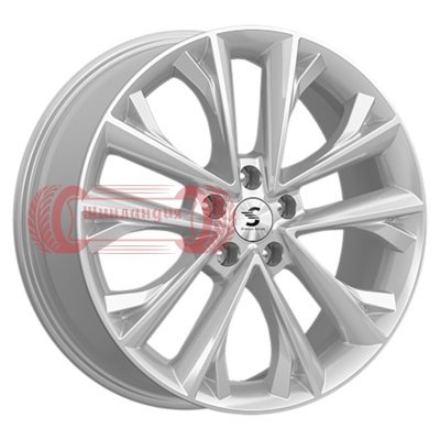 Premium Series КР012 (Karoq/Taos) Elite Silver 7x18/5x112 D57.1 ET45  
