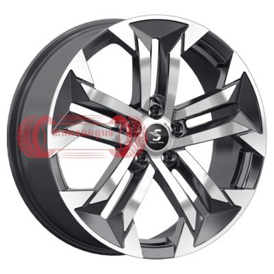 Premium Series КР015 (Haval F7/F7x) Diamond Black Gris 7.5x19/5x114.3 D64.1 ET40  