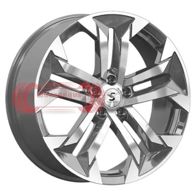 Premium Series КР015 (Jetour Dashing) Diamond Gloss Graphite 7.5x19/5x108 D60.1 ET38  