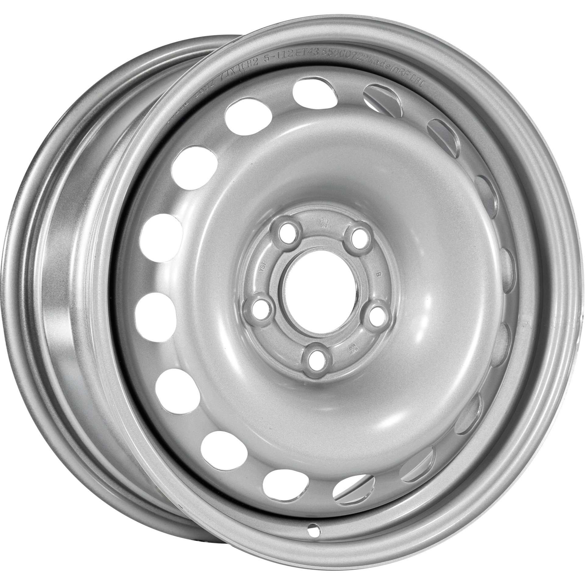Trebl 9892T silver 7x16/5x112 D66.6 ET43  