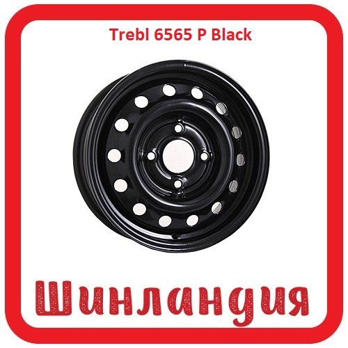 Trebl 6565 P Black 5.5x14/4x100 D56.6 ET45  