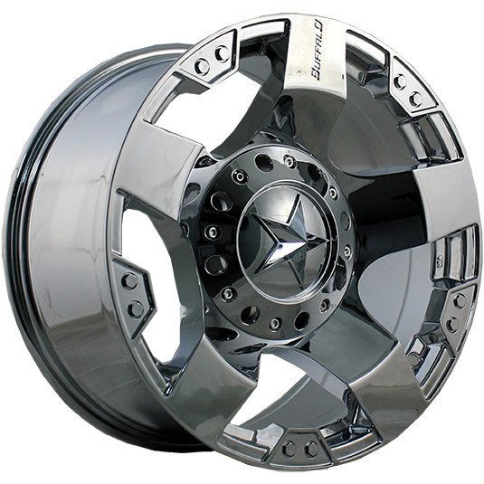 BUFFALO BW-775 chrome 8.5x20/8x165.1 D130.8 ET10  