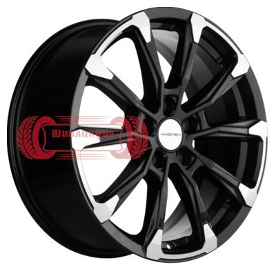 Khomen Wheels KHW1808 (Lexus NX) Black-FP 7.5x18/5x114.3 D60.1 ET35  