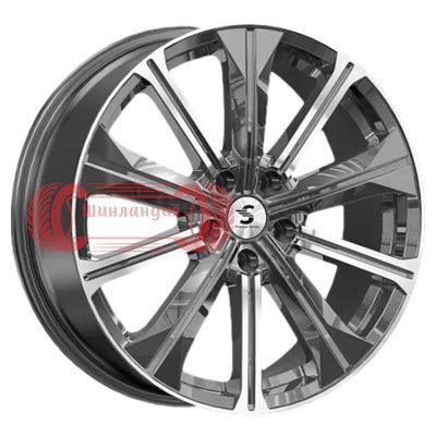 Premium Series КР013 (Tiguan) Diamond Gloss Graphite 7x19/5x112 D57.1 ET43  