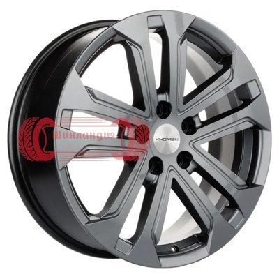Khomen Wheels KHW1803 (Coolray) Gray 7x18/5x114.3 D54.1 ET50  