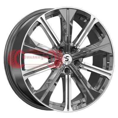 Premium Series КР013 (Haval Dargo) Diamond Gloss Graphite 7x19/5x114.3 D66.6 ET40  