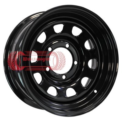 ZEPP 4x4 УАЗ Round Gloss Black 7x16/5x139.7 D110 ET-3  