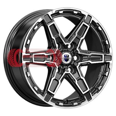K&K Дистрикт (КС1159) Алмаз черный 8x18/6x139.7 D75.1 ET42  
