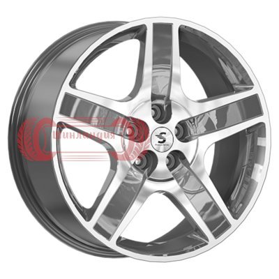 Premium Series КР008 (Genesis G80/GV80) Diamond Gloss Graphite 8.5x20/5x114.3 D67.1 ET43  
