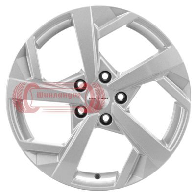 Khomen Wheels KHW1712 (Karoq/Octavia/Passat/Tiguan) F-Silver 7x17/5x112 D57.1 ET43  