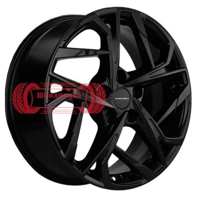 Khomen Wheels KHW1716 (Hyundai Elantra) Black 7x17/5x114.3 D67.1 ET49  