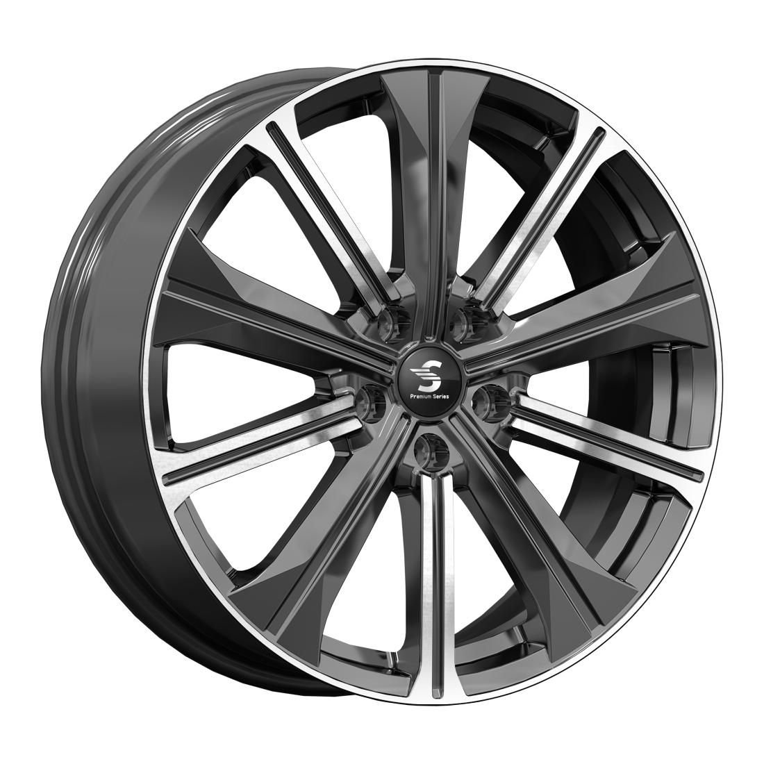 СКАД Premium КР013 (19_Tiggo 8 Pro) Diamond Black Gris 7x19/5x108 D60.1 ET45  