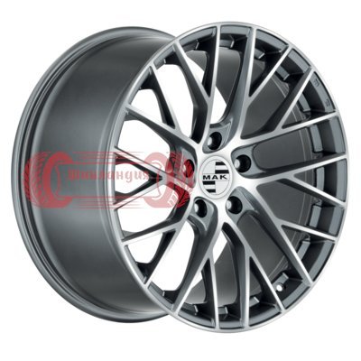 MAK Monaco Gunmetal Mirror Face 8.5x19/5x130 D71.6 ET55  