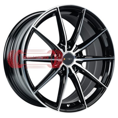 INCH FA8533 Gloss Black Machined Face 8x18/5x114.3 D66.5 ET37  