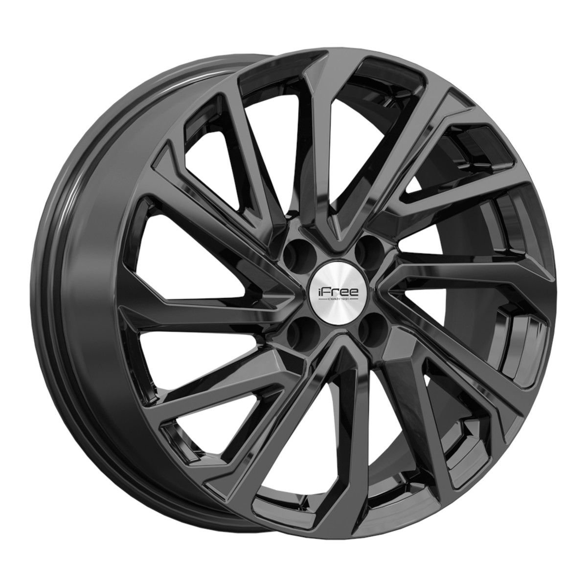 iFree Original Неом (КС1172) Черный 6.5x16/4x100 D60.1 ET50  