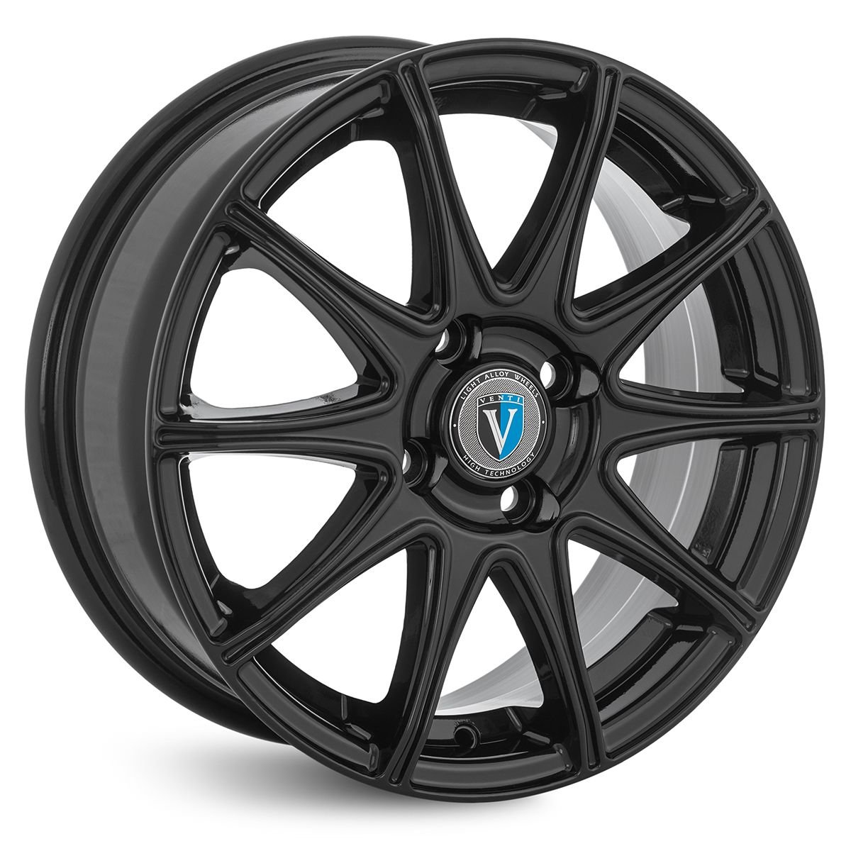 Venti 1516 V BL 6x15/4x100 D54.1 ET46  