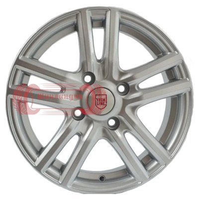 Tech Line 529 Silver 6x15/5x100 D57.1 ET38  